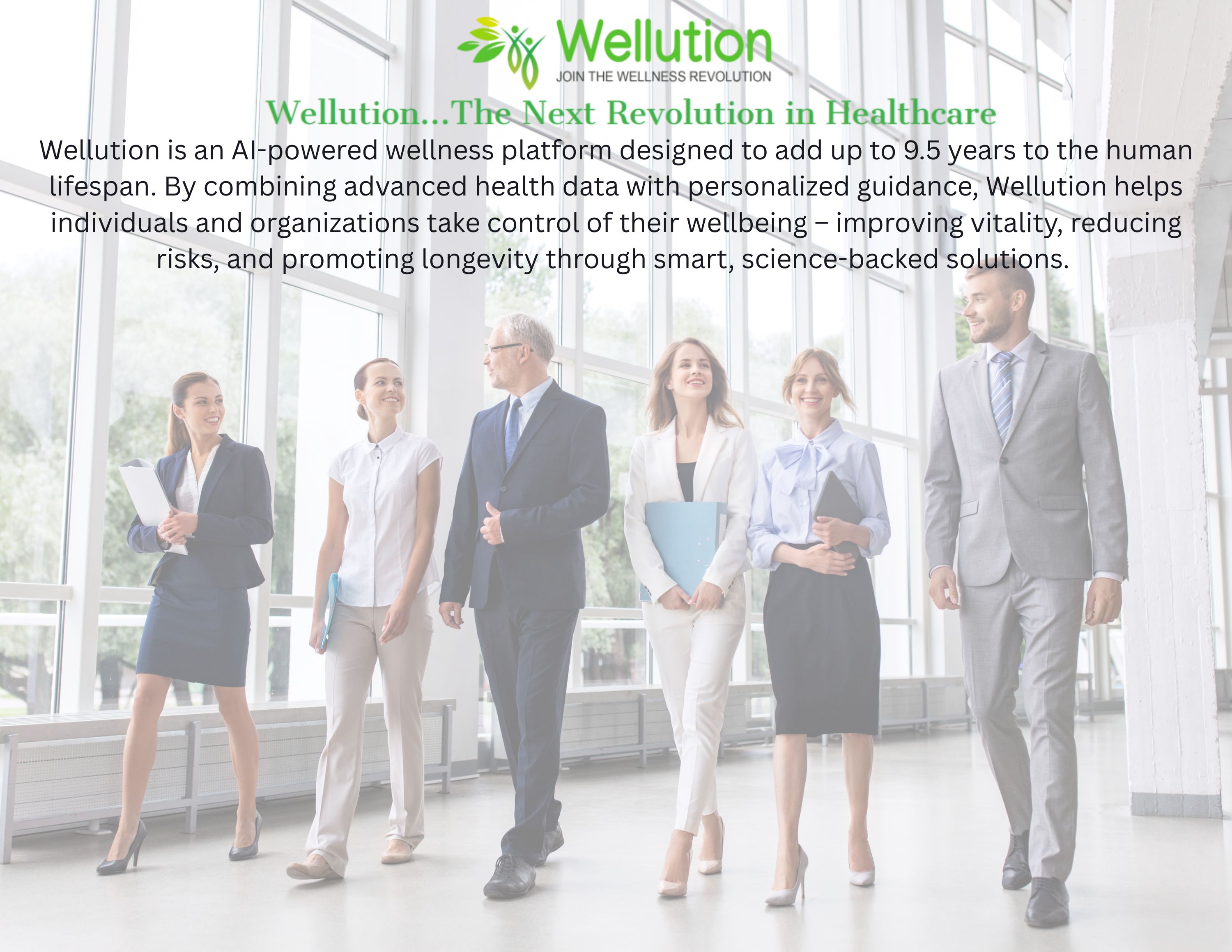 Wellution - Employees Walking Wellution - Employees Walking